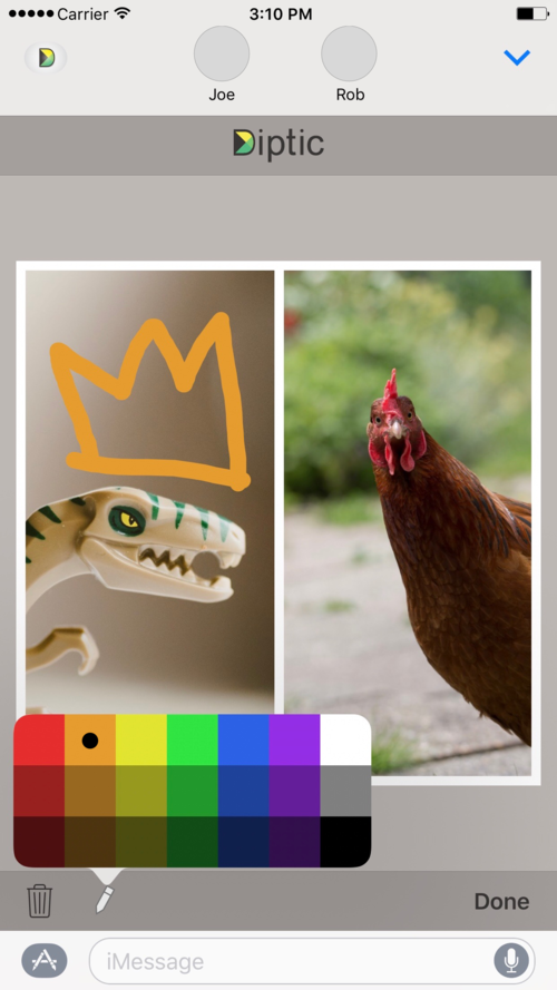 Messaging Extension Screenshot