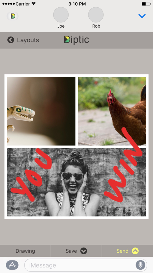 Messaging Extension Screenshot