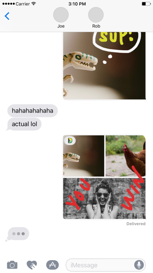 Messaging Extension Screenshot